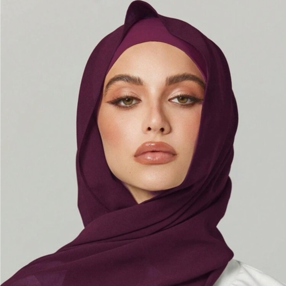 Dynamic Duo Hijab bundle Hijab with undercap Chiffon scarf with matching…